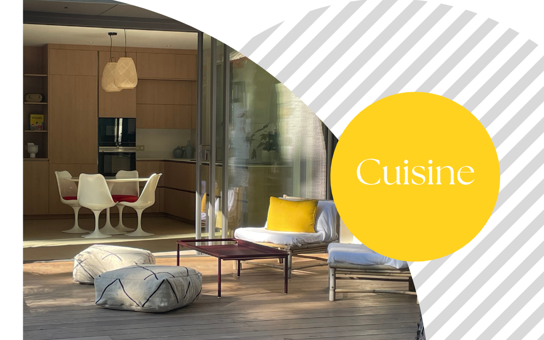 Création Cuisine côté jardin à la Baule